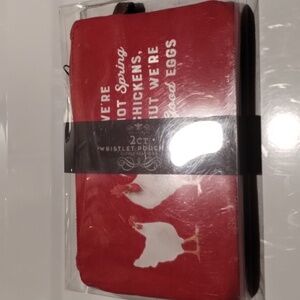 Two wristlet pouch set